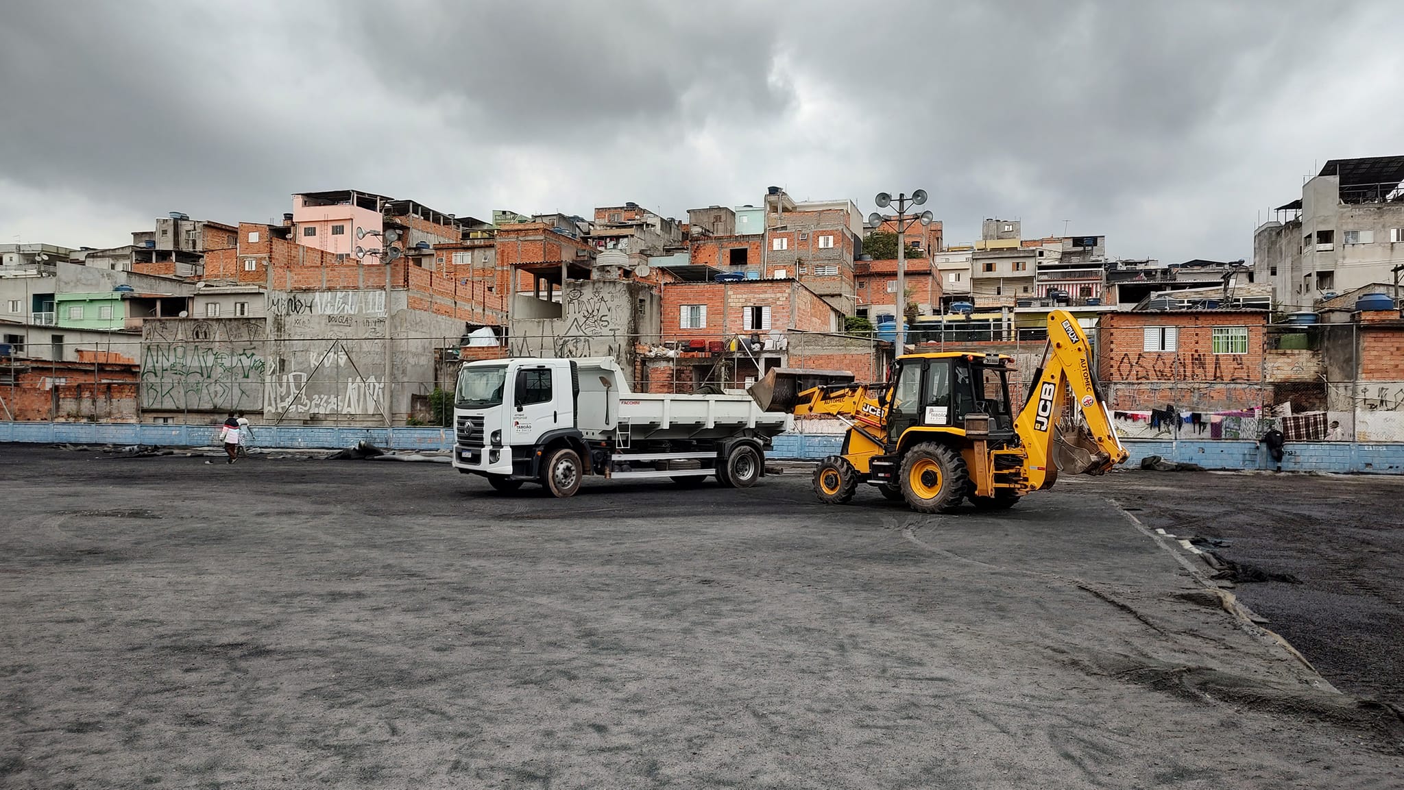 Obras de revitalização do Campo do Leme são iniciadas pela Prefeitura